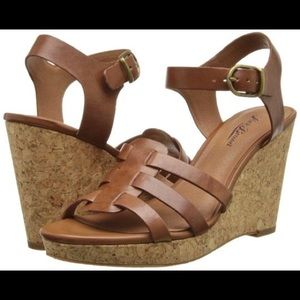 Lucky Brand Cork Wedges